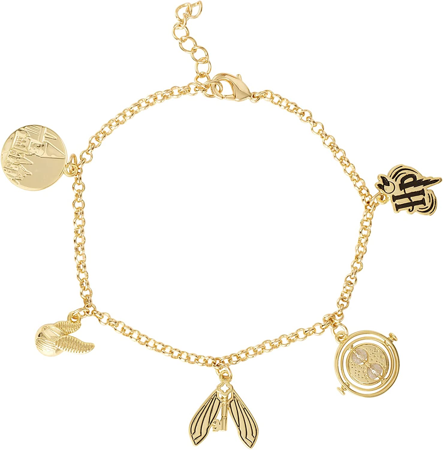 Harry Potter Womens Charm Bracelets - 7-inch Bracelet Charms Jewelry - Image 1
